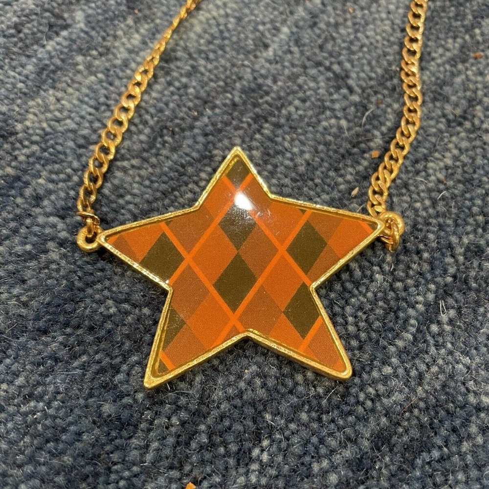 Pilgrim Brown Heart Copper Necklace